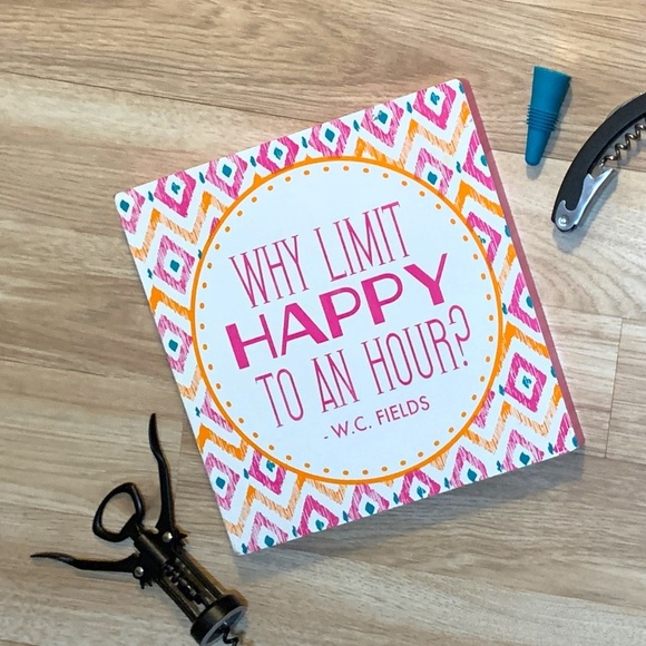 “Why Limit Happy To An Hour?” Happy Hour Sign Bar Topper Kitchen Decor BBQ Party - Picture 4 of 5